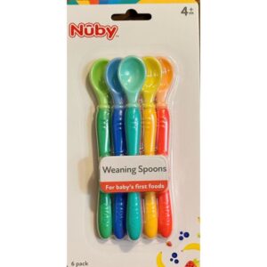 Munchkin Cucharas Infantiles de Punta Suave, Paquete de 6 piezas