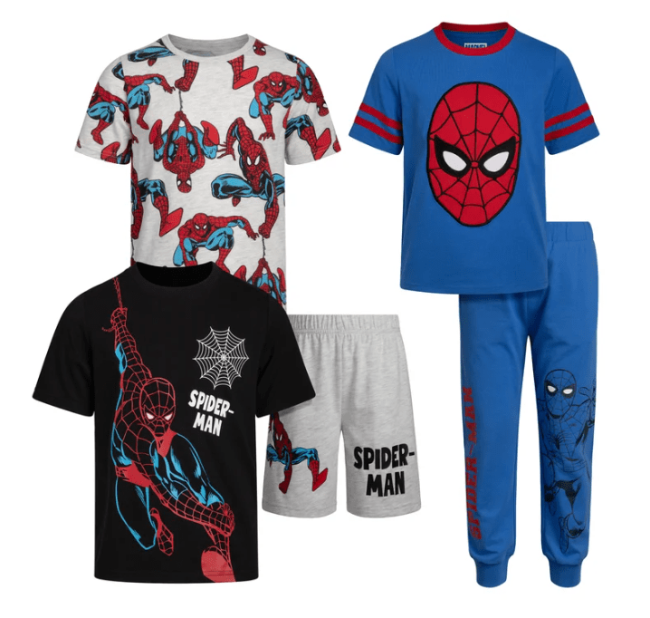 C. Set de Ropa Infantil de 5 Piezas con Short y Jogger para Niño - Imagen 7