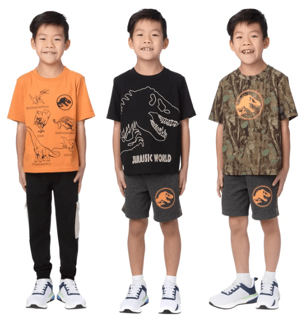 C. Set de Ropa Infantil de 5 Piezas con Short y Jogger para Niño - Imagen 6