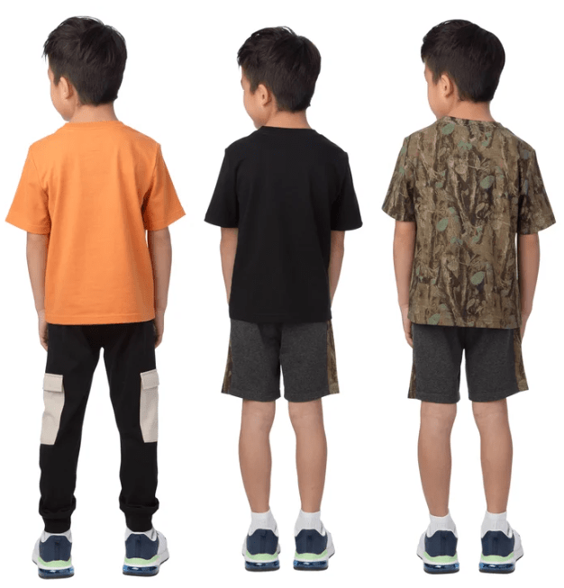 C. Set de Ropa Infantil de 5 Piezas con Short y Jogger para Niño - Imagen 5