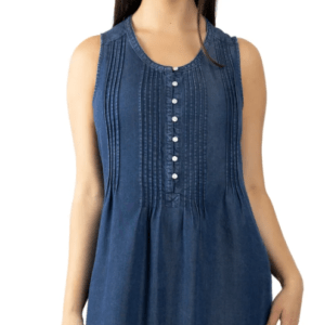 C. Vestido Casual de Tencel Premium Coldwater Creek para Mujer