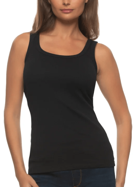 C. Set de 3 Blusas de Tirantes Acanaladas Felina para Mujer - Imagen 6