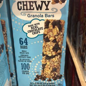 C. Barras de Granola Soft & Chewy (64 pzas)