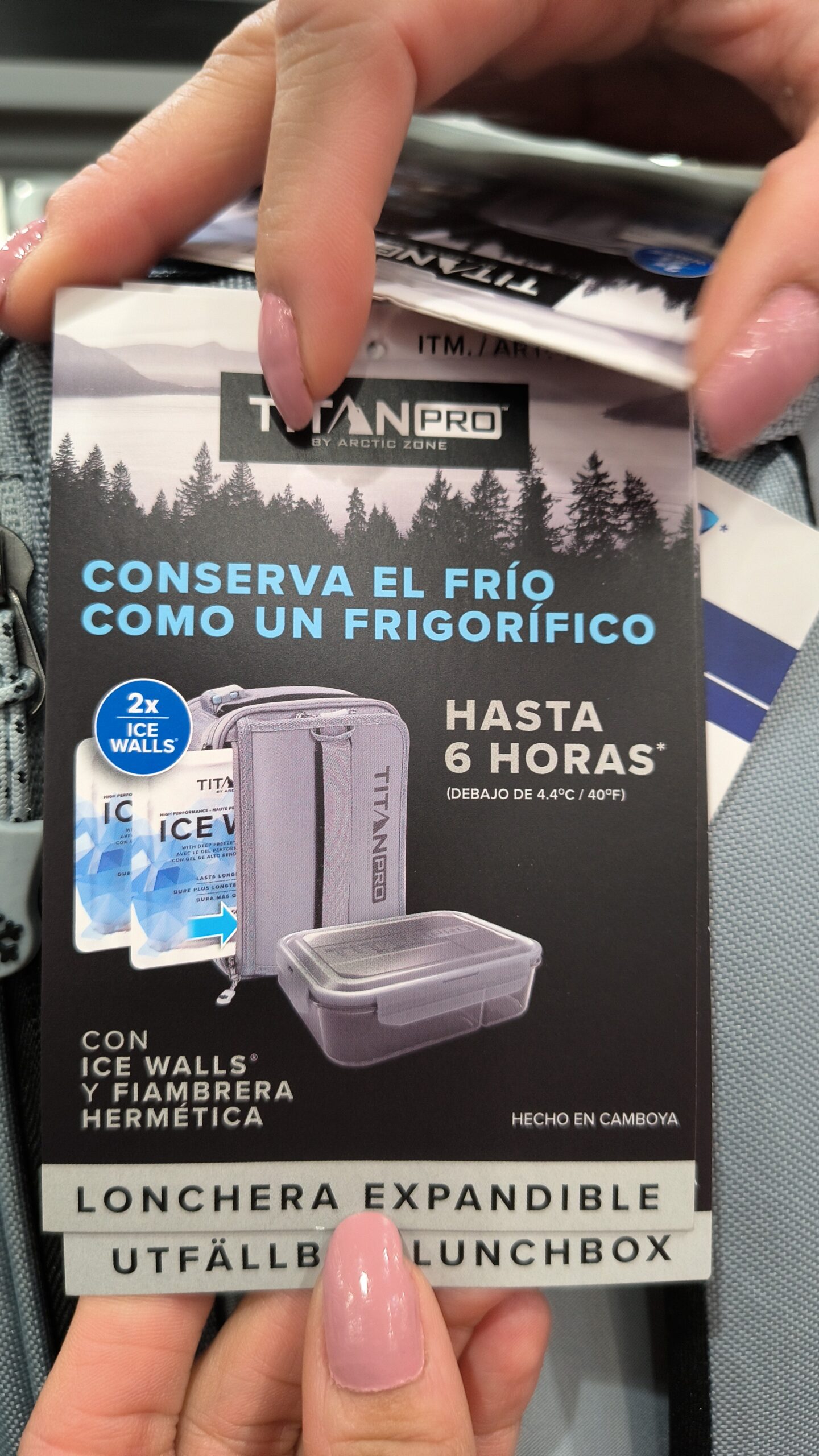 C. Lonchera Expandible Titan PRO Arctic Zone con Bento Box - Imagen 3