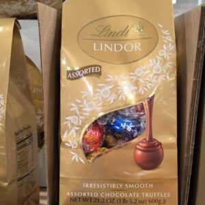 C. Chocolates Finos Lindt Lindor Surtidos (21.2 oz / 600 g)