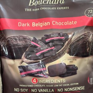 C. Chocolates Belgas Obscuros 72% Cacao Bouchard (32 oz / 907 g)