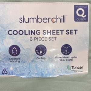 C. Juego de Sábanas Frescas Slumber Chill de 6 Piezas