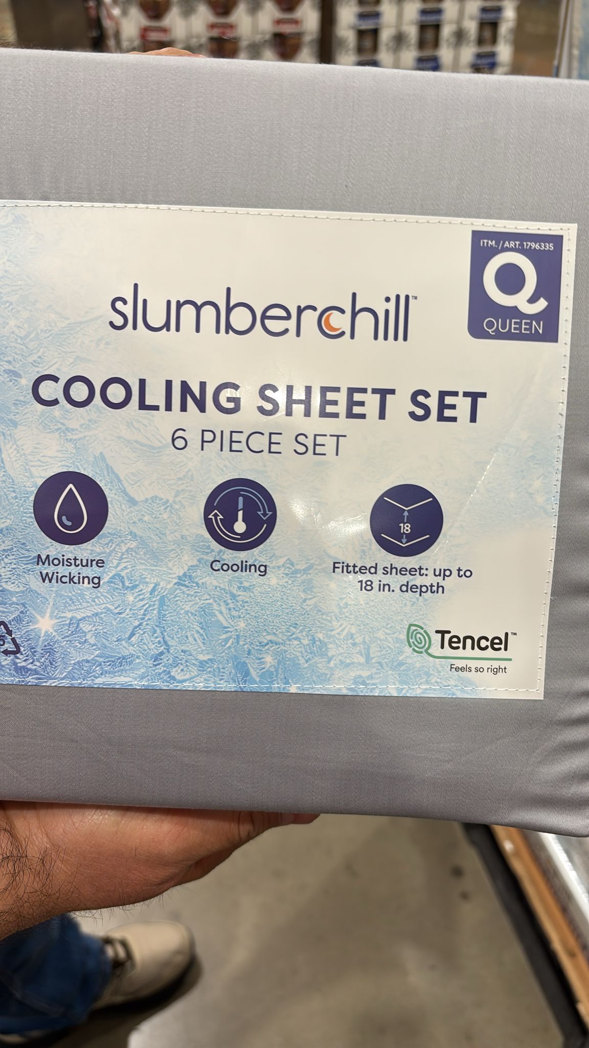C. Juego de Sábanas Frescas Slumber Chill de 6 Piezas - Imagen 3