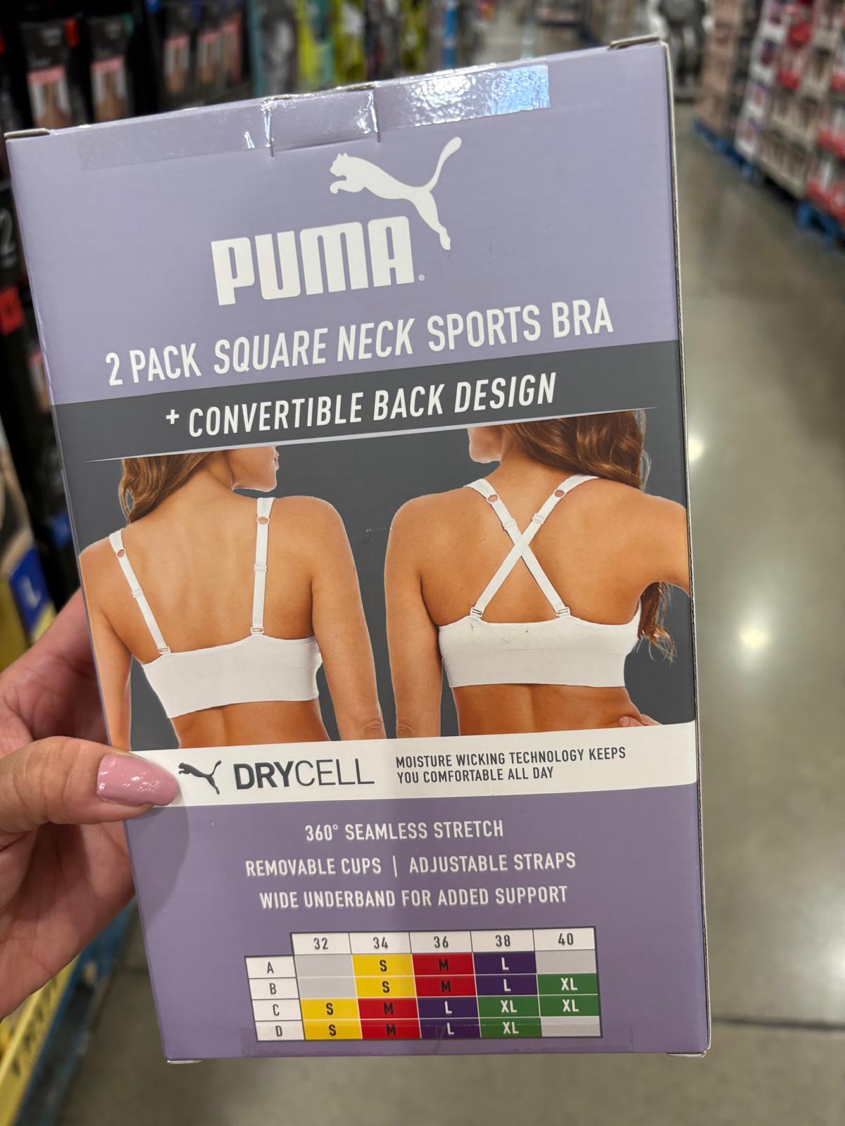 C. Set de 2 Tops Deportivos Sin Costuras PUMA para Mujer - Imagen 9
