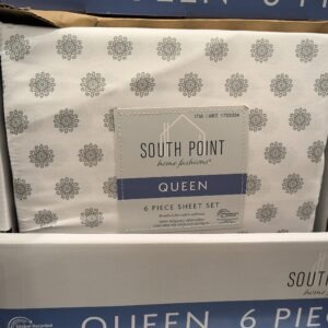 C. Juego de Sábanas de Microfibra de 6 Piezas South Point Home Fashions | Tamaño Queen $700 | Tamaño King $860