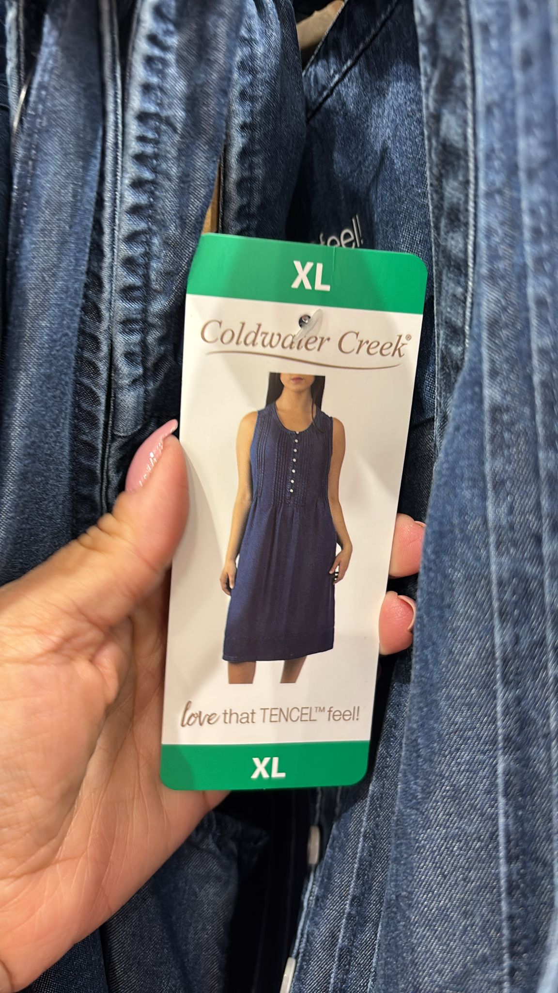 C. Vestido Casual de Tencel Premium Coldwater Creek para Mujer - Imagen 2