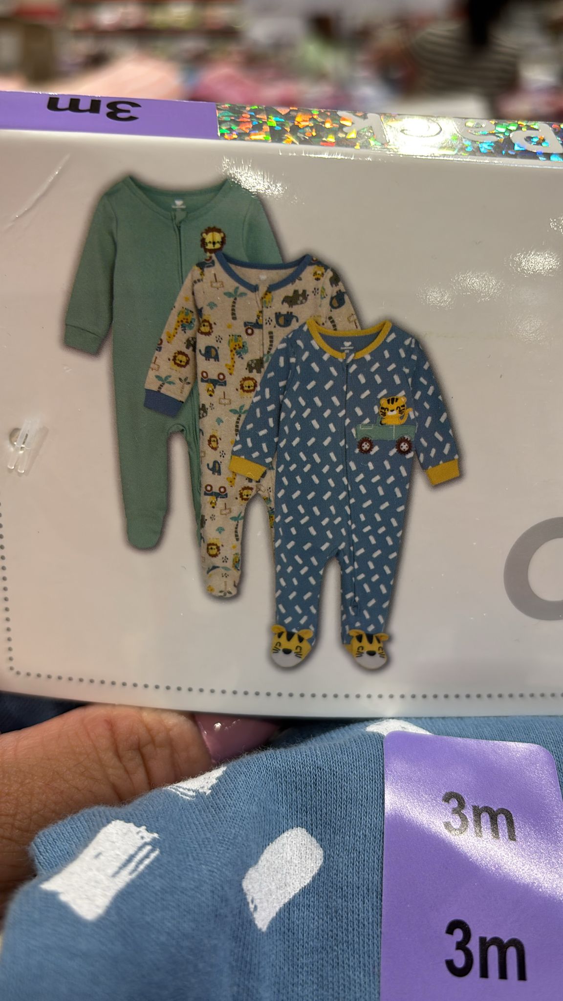 C. Set de 3 Mamelucos de Algodón Koala Baby para Bebé - Imagen 5