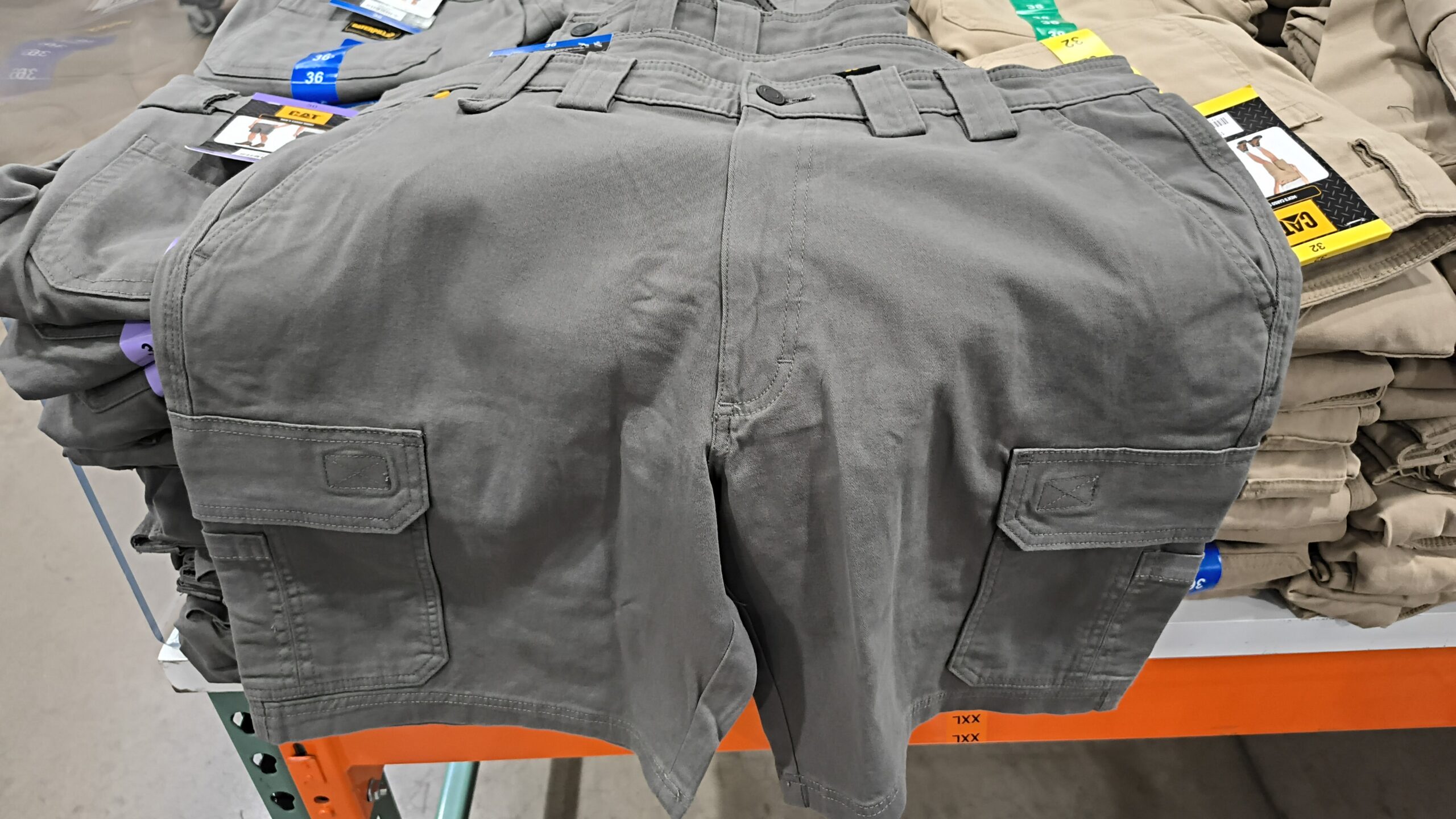 C. Short Tipo Cargo de Trabajo Pesado CAT para Hombre - Imagen 6