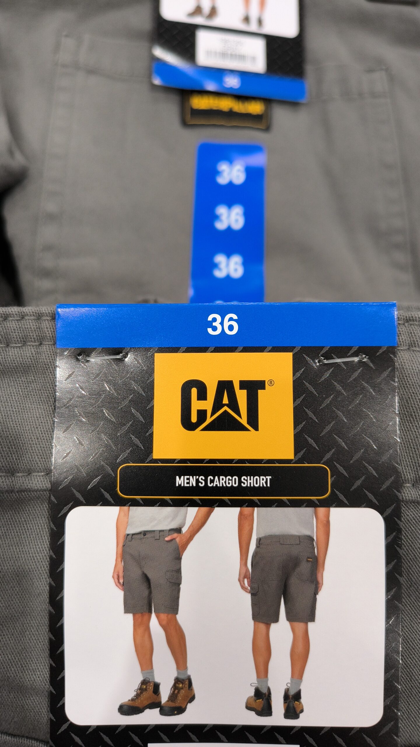C. Short Tipo Cargo de Trabajo Pesado CAT para Hombre - Imagen 5