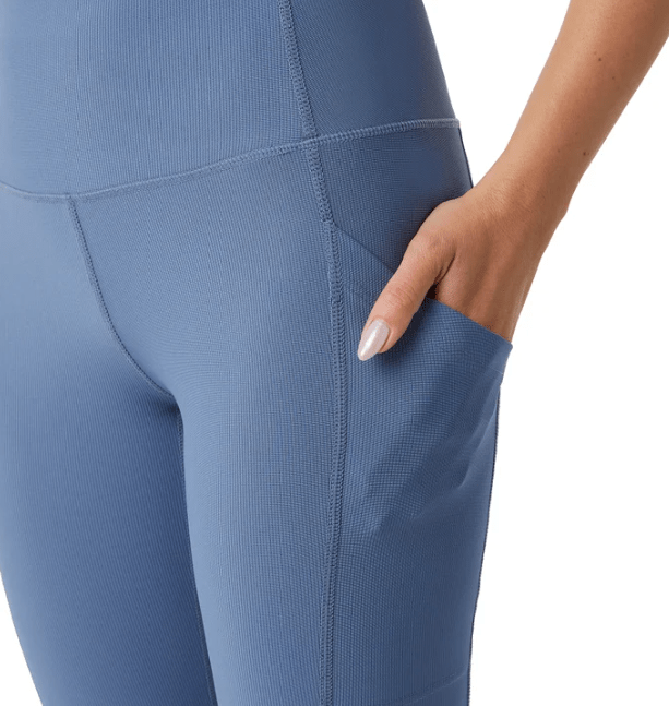 C. Leggings Cortos Acanalados con Bolsas 32 Degrees para Mujer - Imagen 4