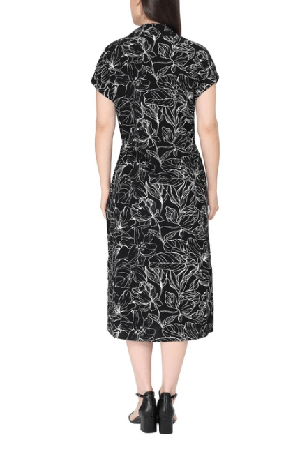 C. Vestido Midi con Botones de Diseñador Jewel Badgley Mischka - Imagen 5
