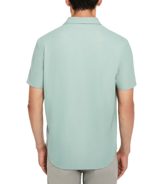 C. Camisa de Manga Corta Ultra Elástica Kenneth Cole para Hombre - Imagen 2