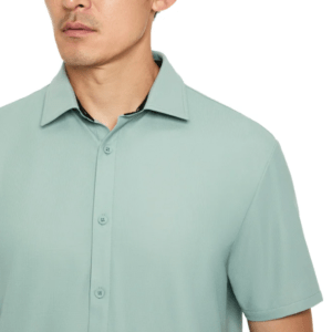 C. Camisa de Manga Corta Ultra Elástica Kenneth Cole para Hombre