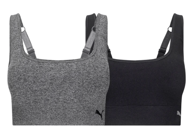C. Set de 2 Tops Deportivos Sin Costuras PUMA para Mujer - Imagen 3