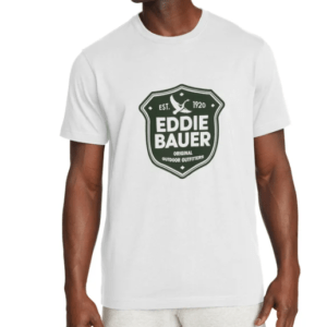 C. Playera con Estampado Gráfico Eddie Bauer para Hombre